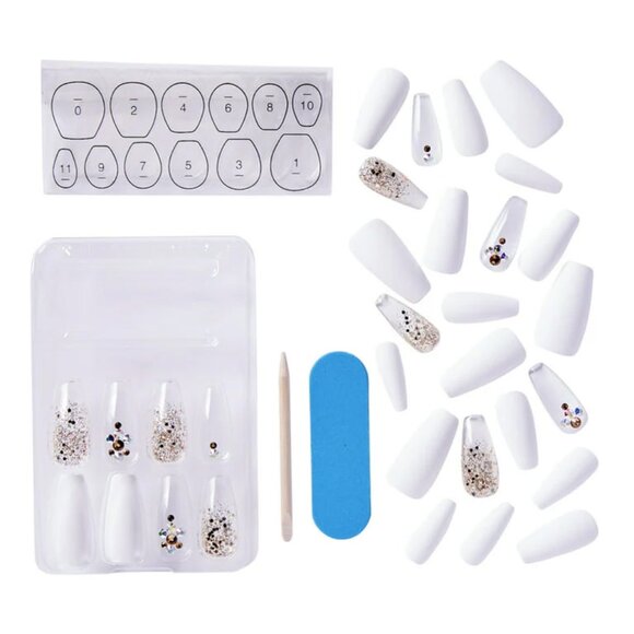 KISS Jelly Fantasy Nails - Jelly Pop. Stunning Wedding Nails for Brides. - Picture 4 of 7